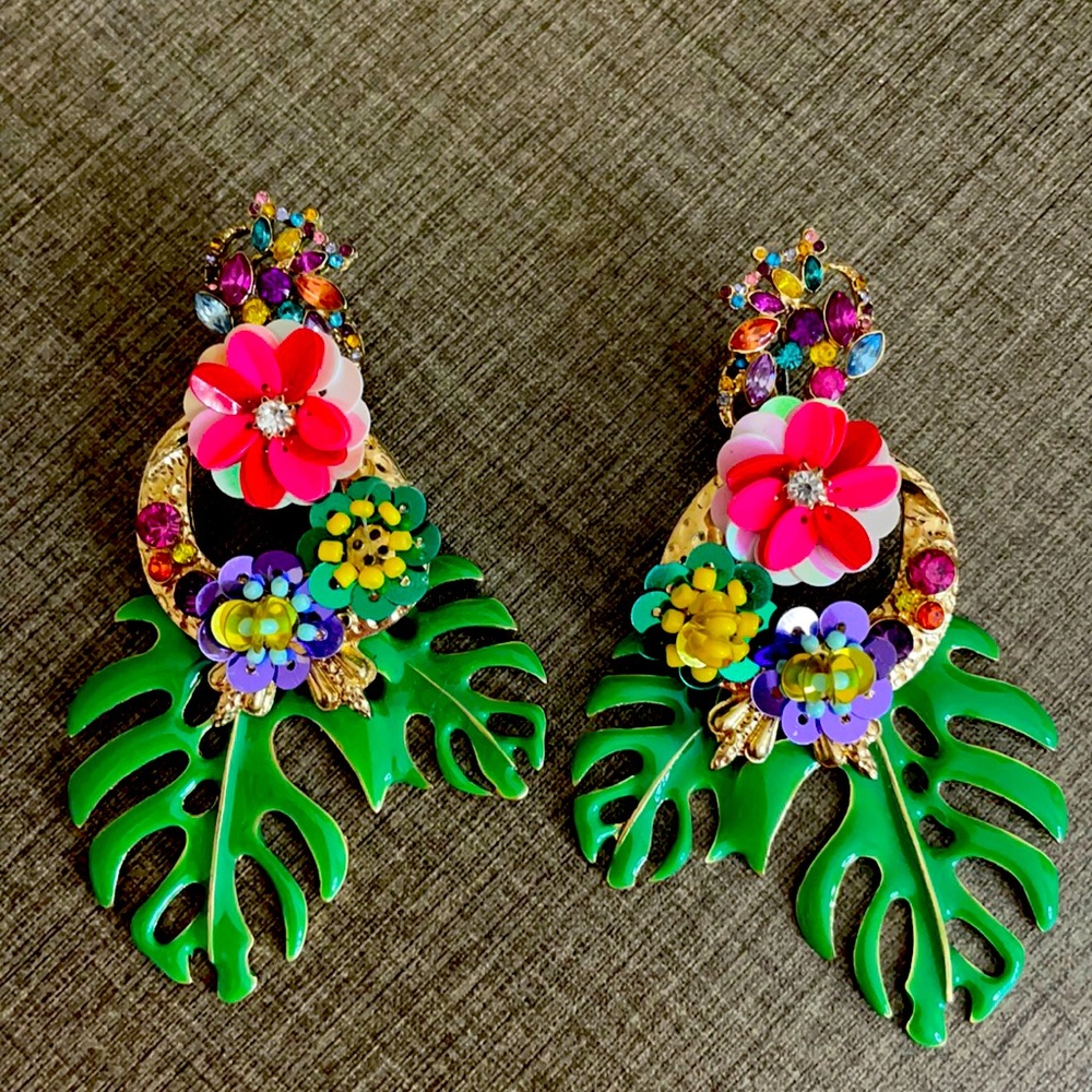 Tropical earrings